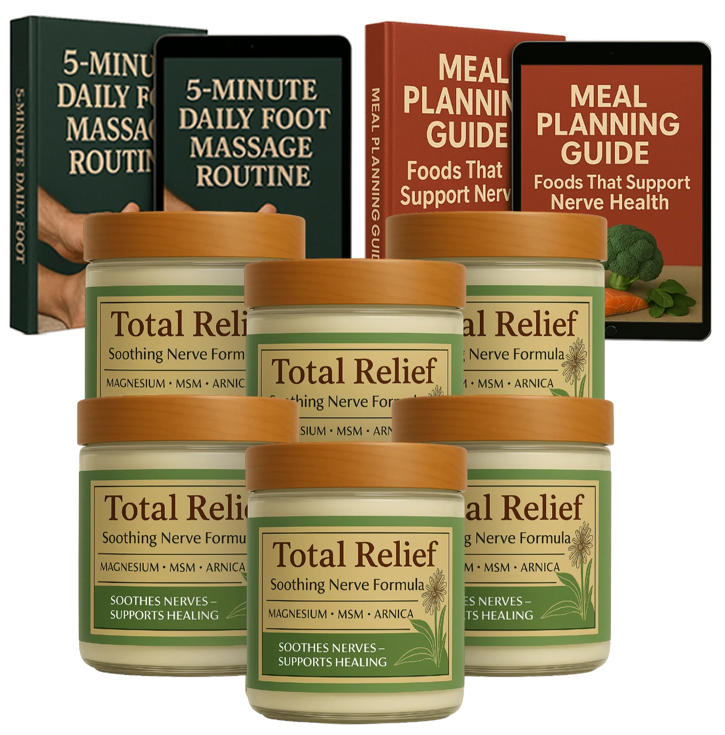 Total Relief Magnesium Cream +2 FREE BONUSES